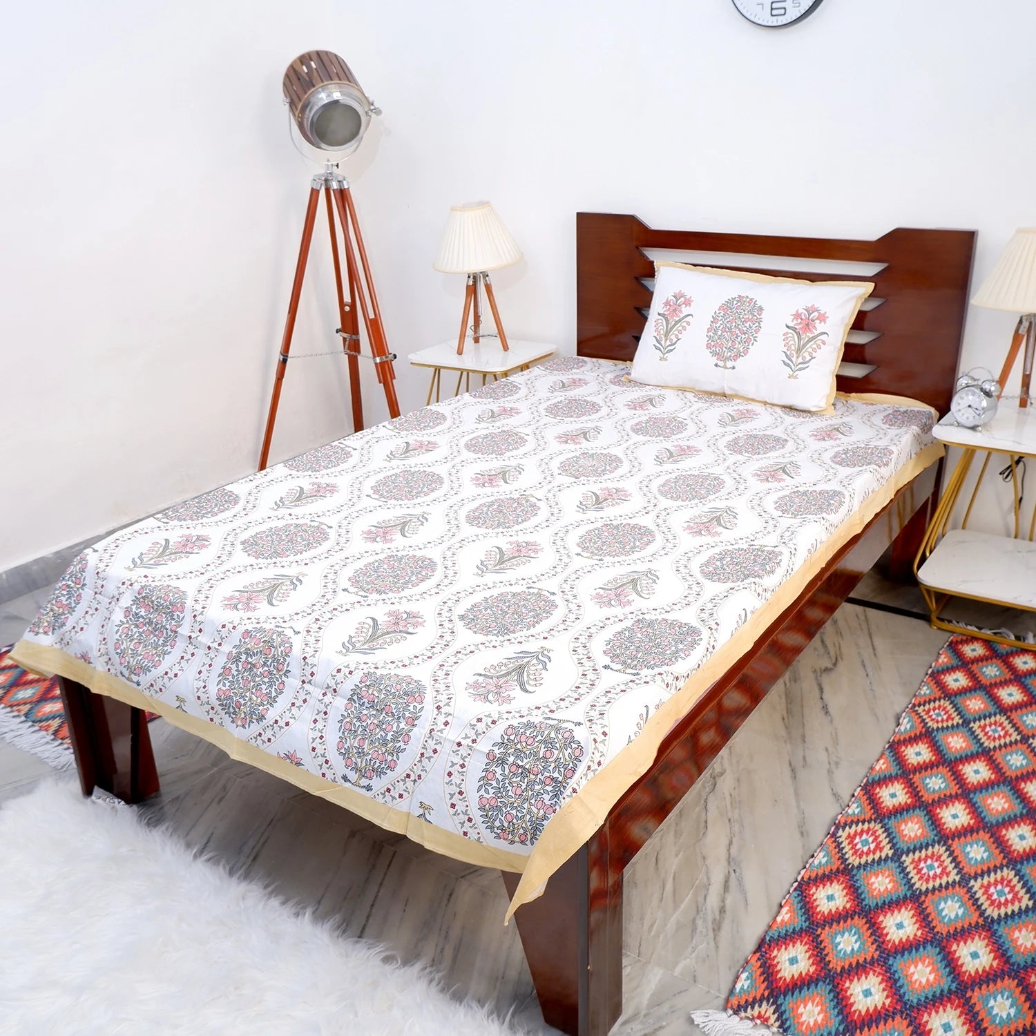 100% Pure Cotton Bed Sheet | Yami